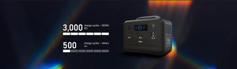 Портативная зарядная станция GENKI GK-1200 (1200 W, LIFEPO4) Фото № 7