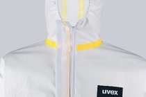 Комбинезон защитный одноразовый uvex 3B chem light белый/желтый размер ХL Фото № 3