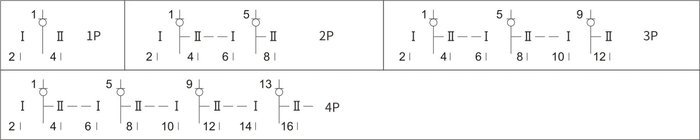 Переключатель нагрузки TSQ7-40 32A 2P (I-0-II) Фото № 2
