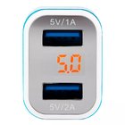 Автомобильное зарядное устройство AMIO ТЕСТ-04 2xUSB Фото № 2