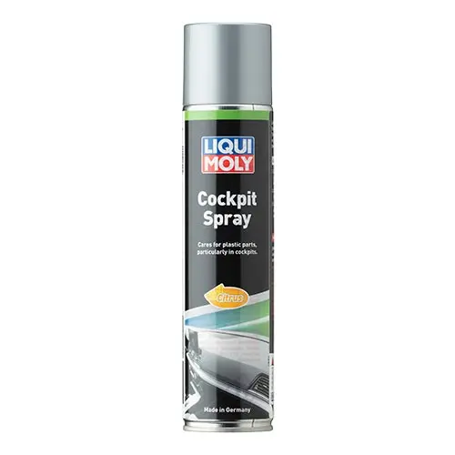 Полироль для торпедо LIQUI MOLY Cockpit Spray citrus 0.3л.