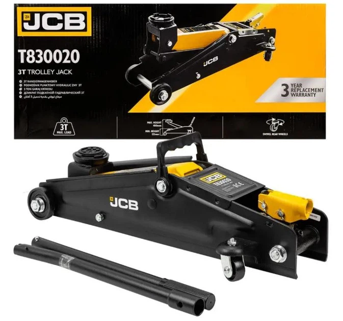 Домкрат подкатной гидравлический 3т JCB Tools JCB-T830020