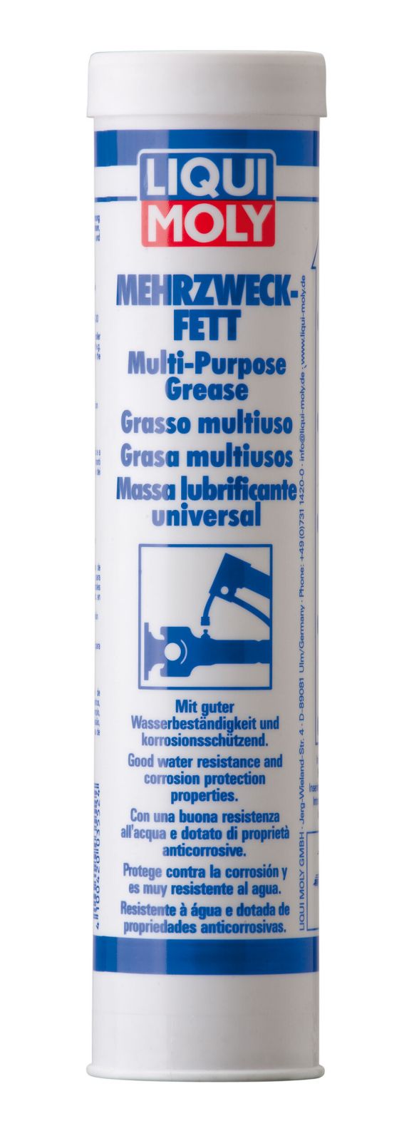 Змазка для карданних хрестовин та підшипників Liqui Moly Mehrzweckfett, 400г 