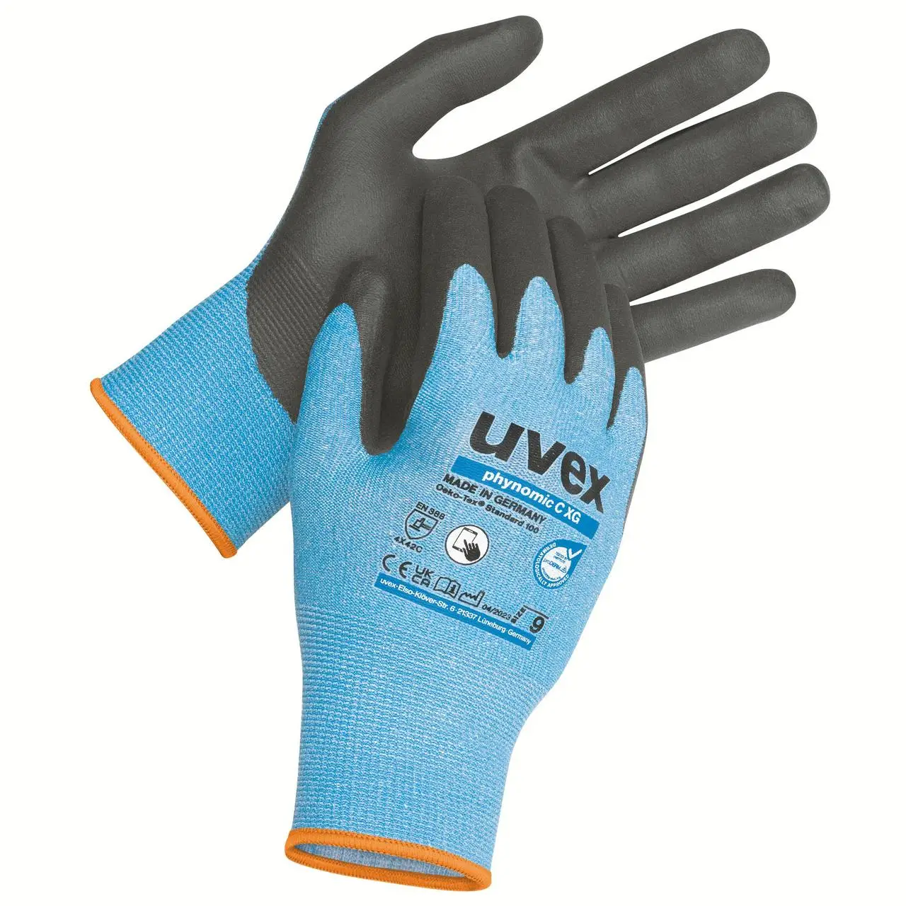 Рукавиці - UniCompex Рукавиці Uvex Phynomic C XG, розмір 09