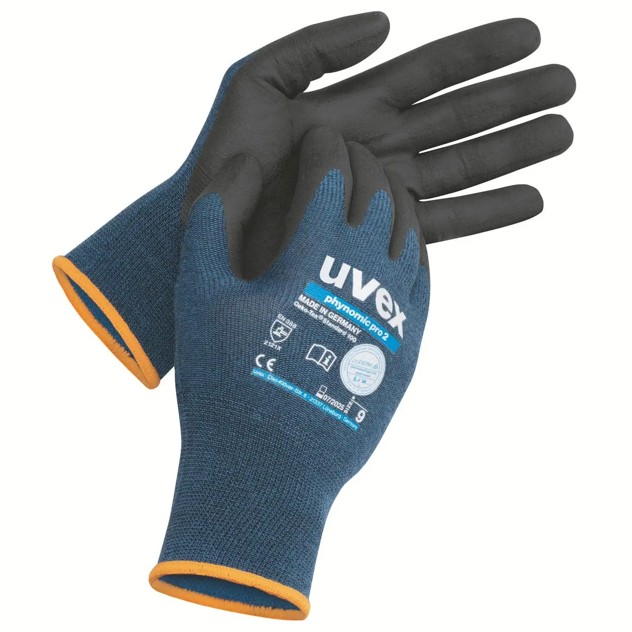Рукавиці Uvex Phynomic Pro 2, розмір 09