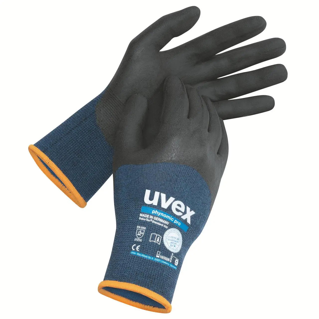Рукавиці Uvex Phynomic Pro, розмір 09