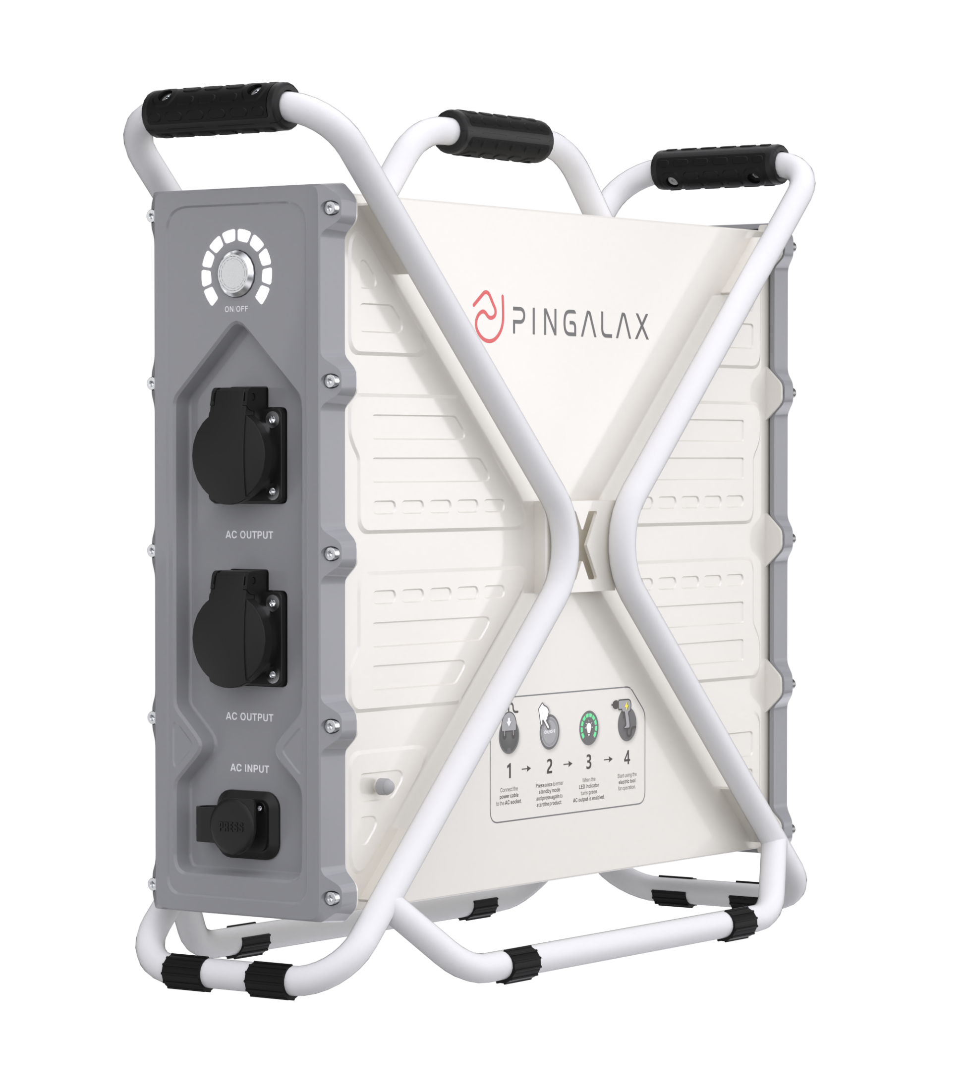Промышленная зарядная станция Power Giant PHS3600P (3600 W, пиковая 17000 W, LI-ION)