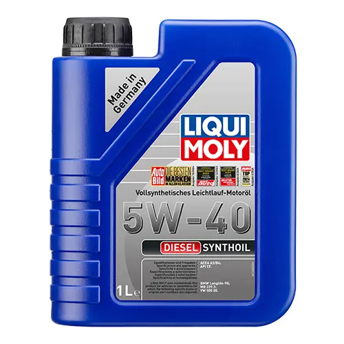 Синтетическое моторное масло LIQUI MOLY Diesel Synthoil SAE 5W-40 1л.