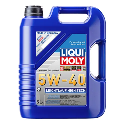 Синтетическое моторное масло LIQUI MOLY Leichtlauf High Tech 5W-40 5л.