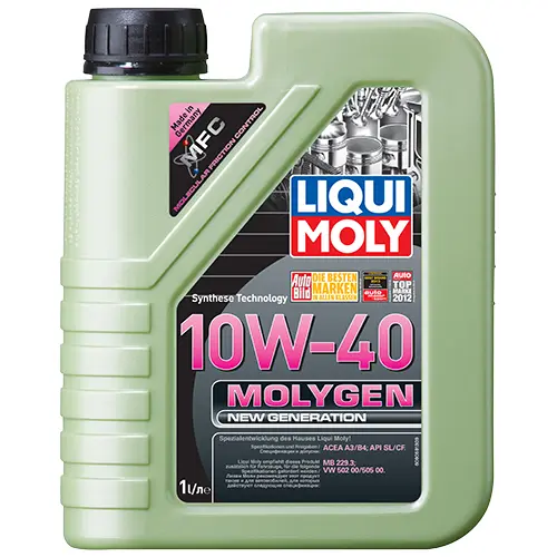 Напівсинтетична олива LIQUI MOLY Molygen New Generation 10W-40 1л.