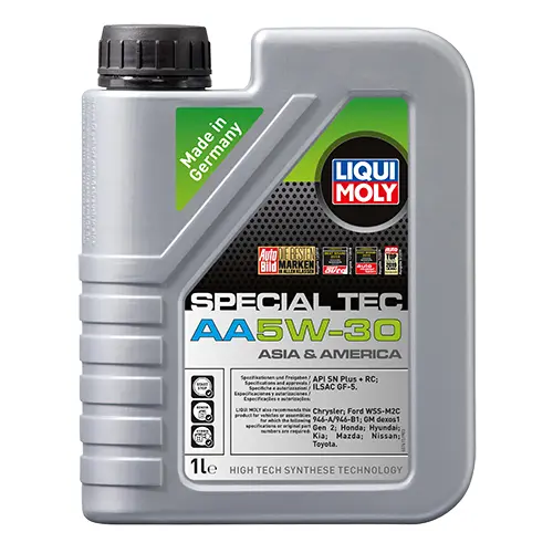 Синтетическое моторное масло LIQUI MOLY special tec аа 5w-30 1л.