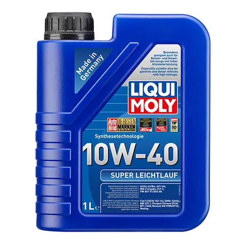 Полусинтетическое моторное масло LIQUI MOLY Super Leichtlauf SAE 10W-40 1л.