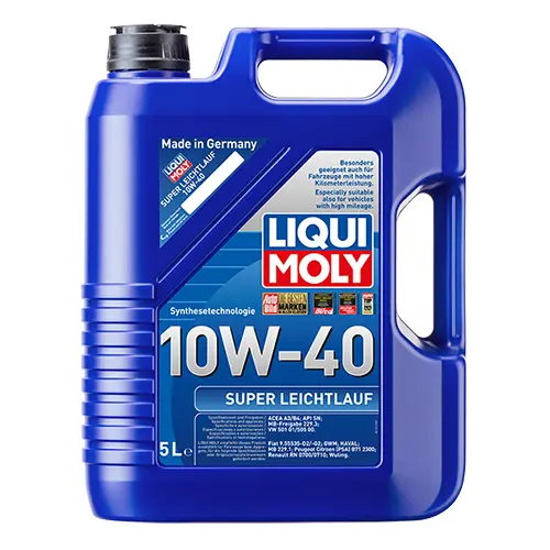 Полусинтетическое моторное масло LIQUI MOLY Super Leichtlauf SAE 10W-40 5л.