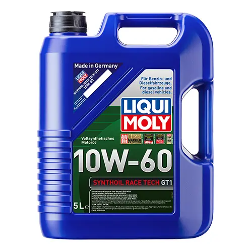 Синтетическое моторное масло LIQUI MOLY Synthoil Race Tech GT1 10W-60 5л.
