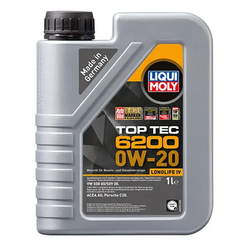 Синтетична олива LIQUI MOLY Top Tec 6200 0W-20 1л.