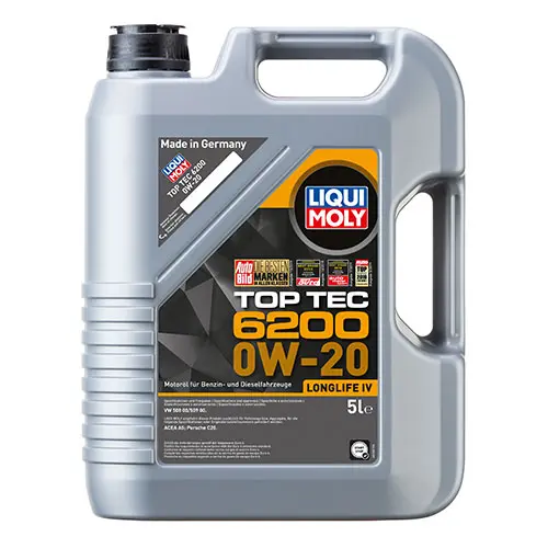 Синтетична олива LIQUI MOLY Top Tec 6200 0W-20 5л.