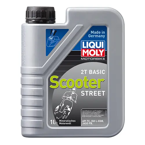 Олива для 2-тактних двигунів LIQUI MOLY Motorbike 2T Basic Scooter 1л.