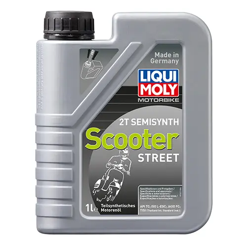 Олива для 2-тактних двигунів LIQUI MOLY Motorbike 2T Semisynth Scooter 1л.