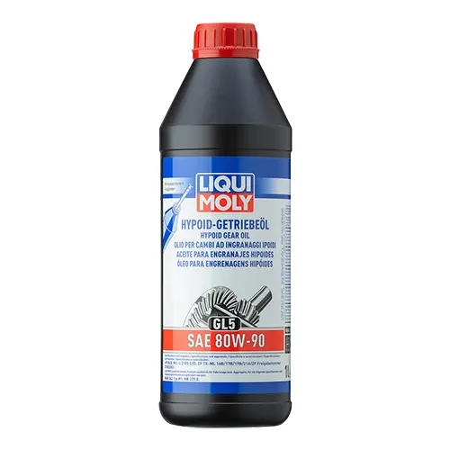 Мінеральна трансмісійна олива LIQUI MOLY Hypoid-Getriebeoil SAE 80W-90 (GL5) 1л.