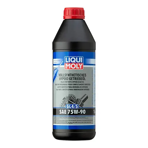 Масло трансмиссионное LIQUI MOLY Vollsynthetisches Hypoid Getriebeol (GL4/5) 75W-90 1л.