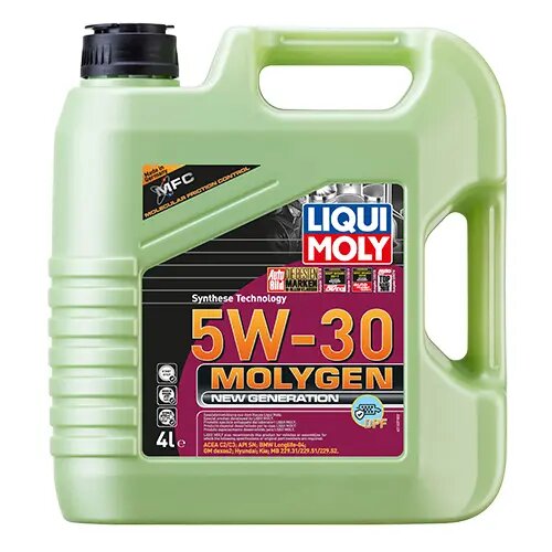 Синтетическое Моторное Масло LIQUI MOLY Molygen New Generation DPF 5W-30 4л.