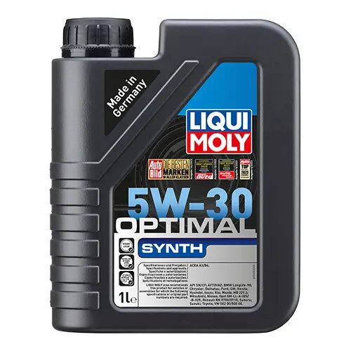 Синтетична Моторна Олива LIQUI MOLY Optimal Synth SAE 5W-30 1 Л.