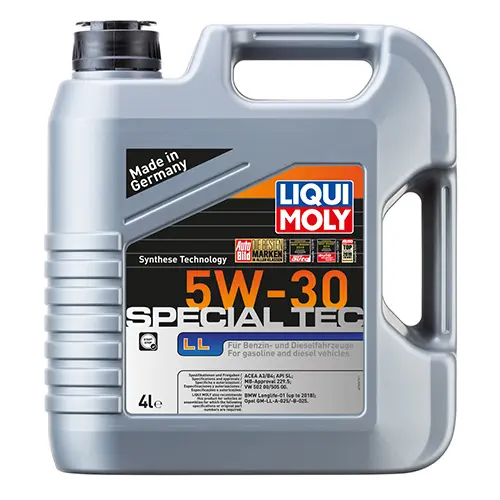 Синтетическое Моторное Масло LIQUI MOLY Special Tec LL SAE 5W-30 4л.