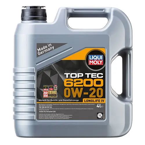 Масло моторное Liqui Moly Top Tec 6200 0W-20, 4л