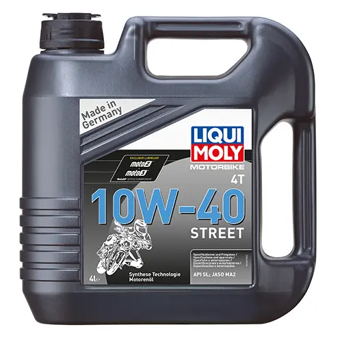 Олива моторна Liqui Moly Motorbike 4T 10W-40 Street, 4л