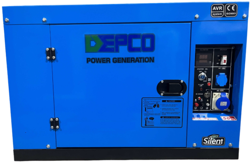 Дизельный генератор DEPCO DG10000SE-SILENT (8.0 кВт) + блок ATS 