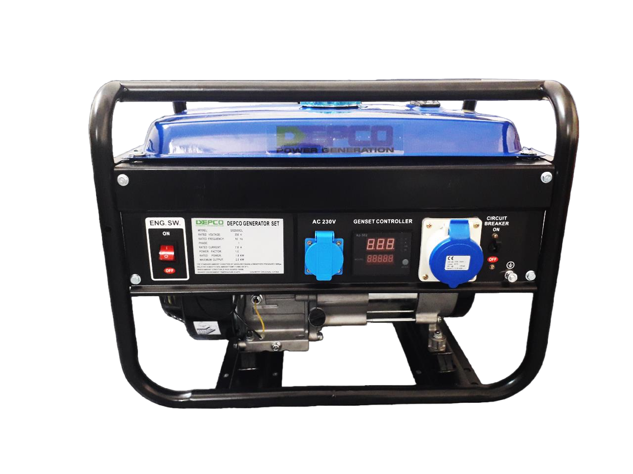Бензиновый генератор DEPCO GS-2500CL (2.0 кВт)