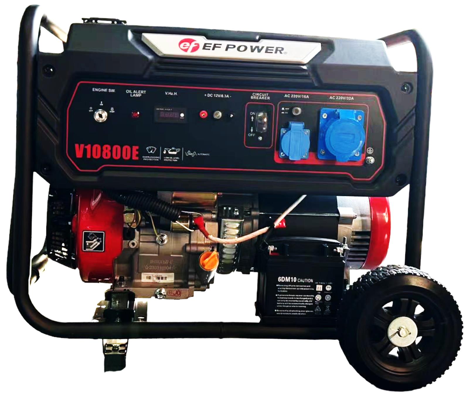 Бензиновый генератор EF POWER V10800Е (8.5 кВт)