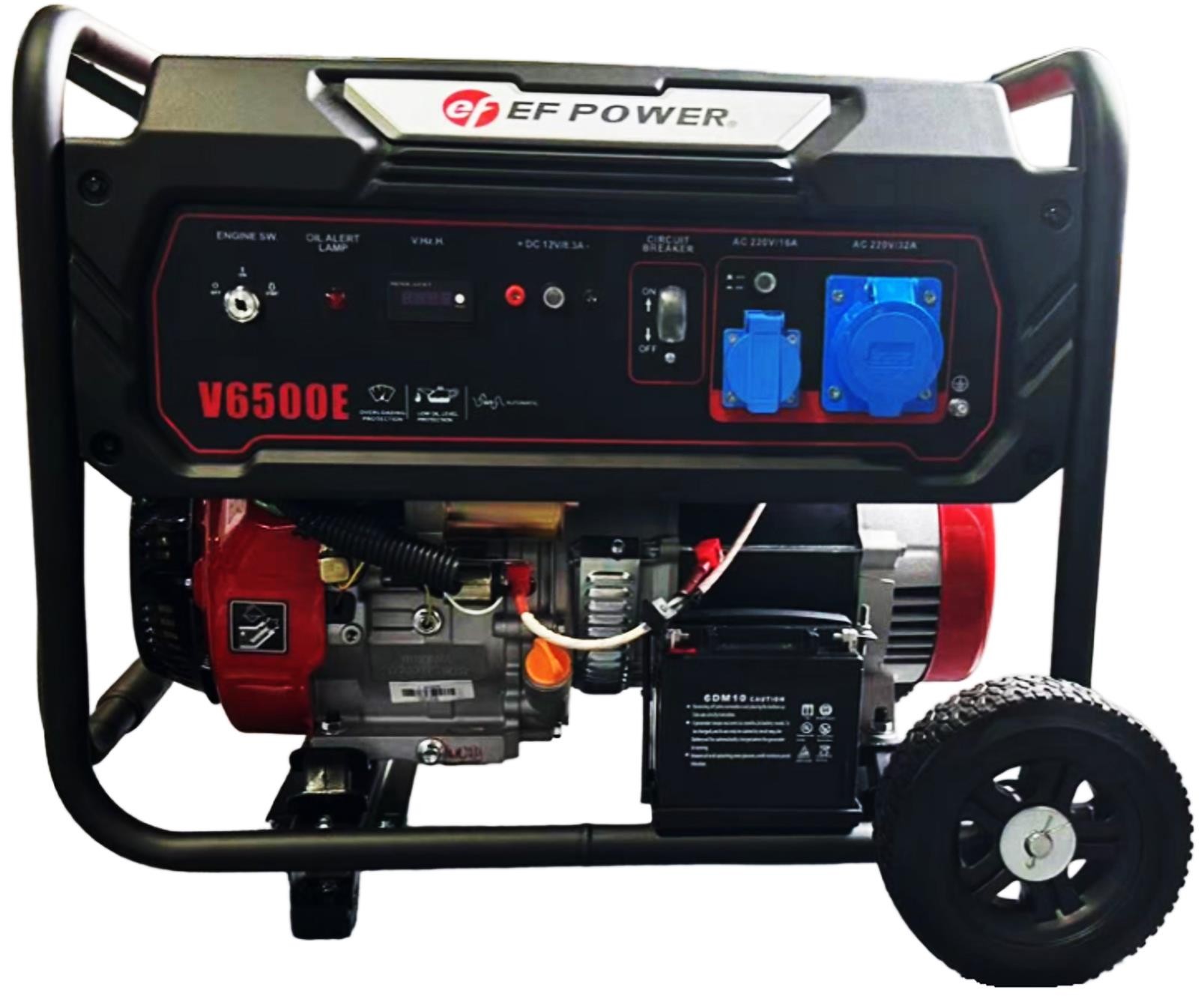 Бензиновый генератор EF POWER V6500Е (5.5 кВт)