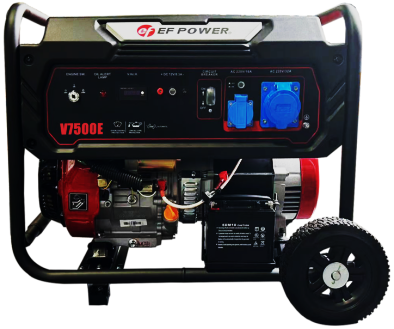 Бензиновый генератор EF POWER V7500Е (6.5 кВт)
