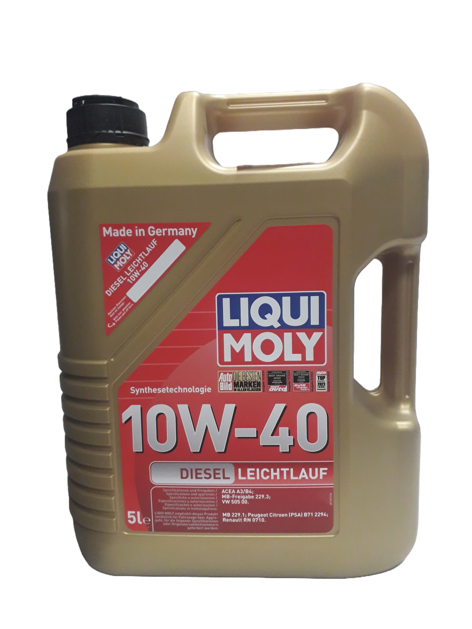 Олива моторна DIESEL LEICHTLAUF 10W-40 5Л 
