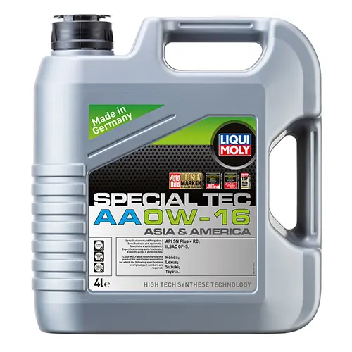 Масло моторное Liqui Moly Special Tec AA 0W-16, 4л