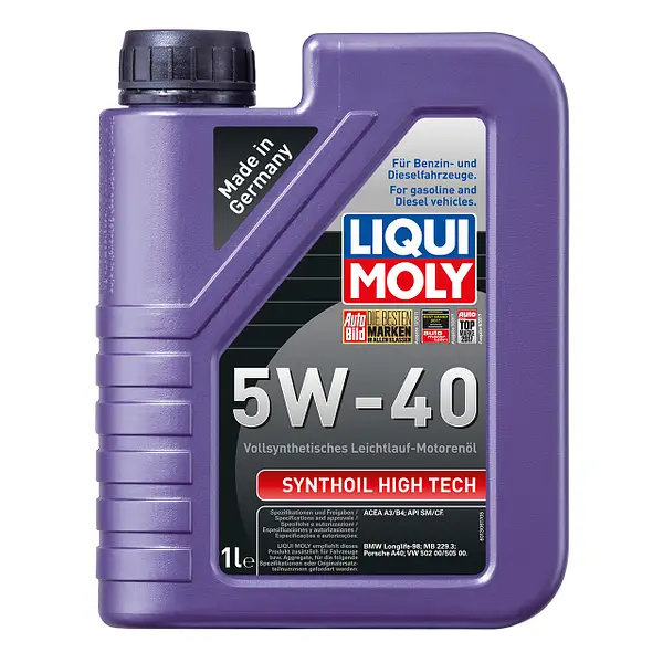 Масло моторное Liqui Moly Synthoil High Tech 5W-40, 1л.