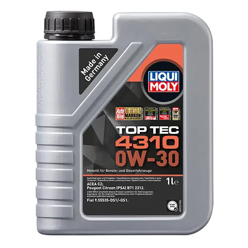 Масло моторное Liqui Moly Top Tec 4310 0W-30, 1л