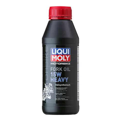 Масло Для Мотовилок И Амортизаторов LIQUI MOLY Motorbike Fork Oil 15W Heavy 0.5л.