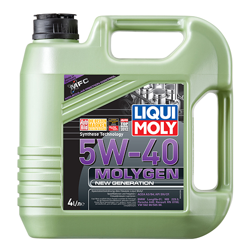Синтетическое Моторное Масло - Molygen New Generation 5W-40 4л.