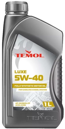 Масло моторное TEMOL LUXE 5W-40, 1Л