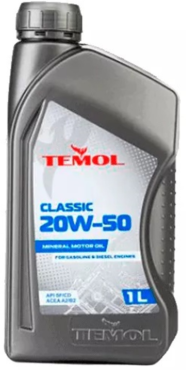 Олива моторна TEMOL CLASSIC 20W-50, 1Л