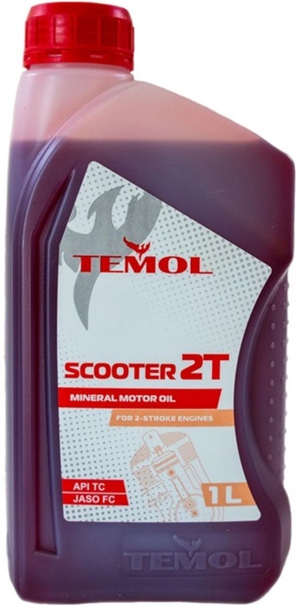Специальные масла - UniCompex Масло специальное TEMOL SCOOTER 2T, 1Л