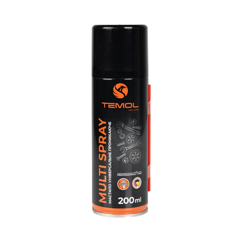 Другое - UniCompex Универсальная проникающая смазка TEMOL MULTI SPRAY 200 мл