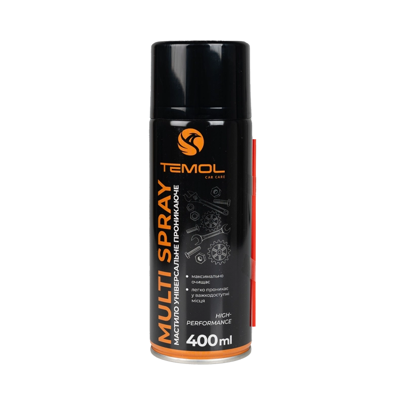 Универсальная проникающая смазка TEMOL MULTI SPRAY 400 мл