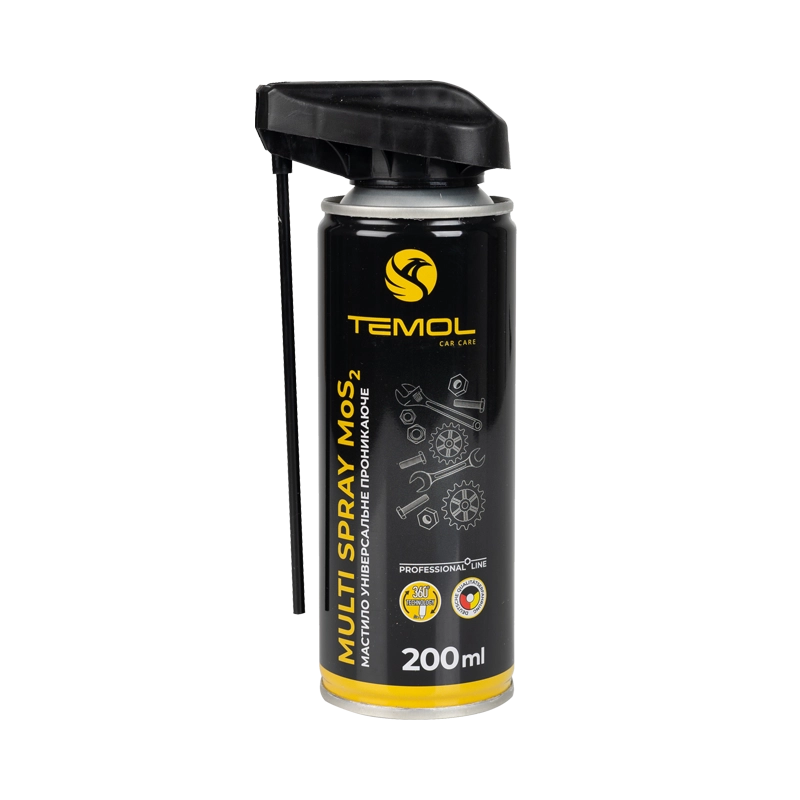 Другое - UniCompex Масло универсальное TEMOL MULTI SPRAY MoS2 200 мл