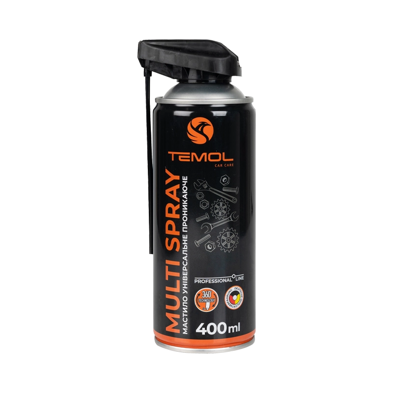Универсальная проникающая смазка TEMOL MULTI SPRAY TML 400 мл