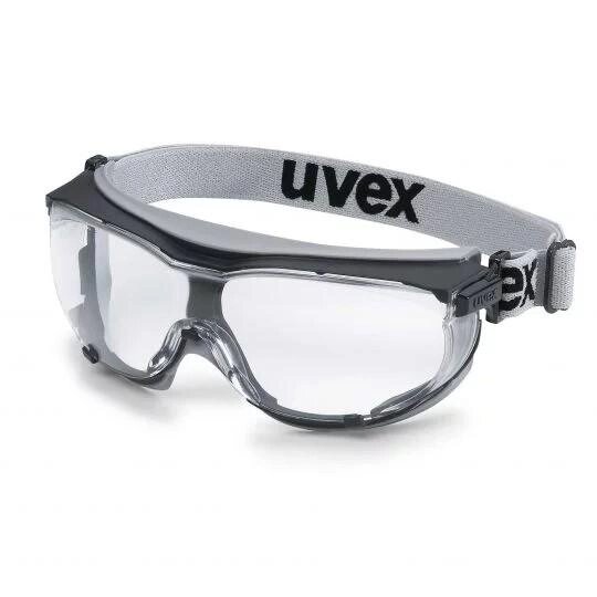 Очки полного обзора uvex carbonvision защищены от царапин снаружи и постоянно не запотевают изнутри