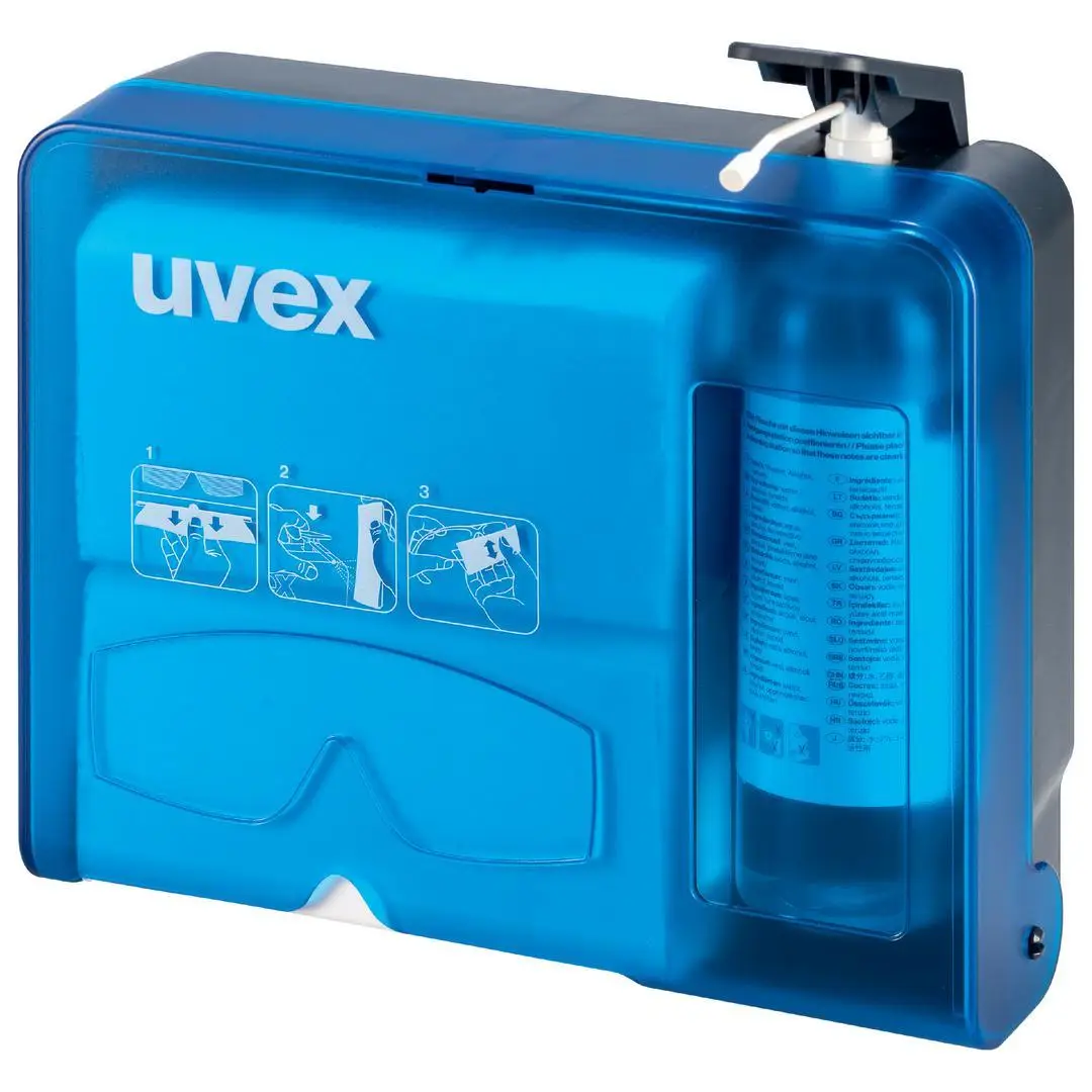 Станция для чистки очков uvex