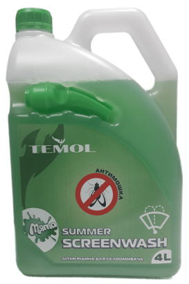 Омыватель стекла SUMMER SCREENWASH Мята, 4Л